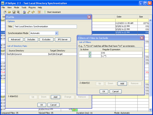 Synchronization Profiles